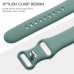 6 Pack Sport Band Compatible with Apple Watch band 38mm 40mm 41mm 42mm 44mm 45mm 49mm Women Men Waterproof Soft Silicone Strap Replacement Wristband for iwatch Series Ultra 8 7 6 5 4 3 2 1 SE