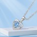 Pendant Necklace Rhinestones S925 Sterling Silver Women's Vintage Fashion Artistic Geometrical Heart Heart Shape Necklace For Street Daily Holiday