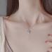 Pendant Necklace Rhinestones S925 Sterling Silver Women's Vintage Fashion Artistic Geometrical Heart Heart Shape Necklace For Street Daily Holiday