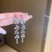 Women's Drop Earrings Fine Jewelry Tassel Fringe Precious Stylish Luxury Earrings Jewelry Silver For Wedding Party 1 Pair