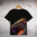 Boys 3D Graphic Animal Dinosaur T shirt Short Sleeve 3D Print Summer Spring Active Sports Fashion Polyester Kids 3-12 Years Outdoor Casual Daily Regular Fit