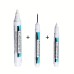 1/2Pcs White Permanent Paint Pen Set For Wood Rock Plastic Leather Glass Stone Metal Canvas Ceramic Deep Hole Marker 0.7mm