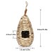 Hummingbird House, Bird's Nest Made Of Straw,Ecological Bird House,Hanging Bird 's Nest Outside,Outdoor Bird's Nest