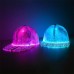 Fiber Optic Cap LED Hat with 7 Colors Luminous Glowing EDC Baseball Hats USB Charging Light up caps Event Party LED Christmas Cap for Event Holiday