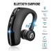 1PC Wireless Bluetooth Business Headphones With Mic Voice Control Handsfree Earphone Stereo Noise Cancellation Earhook Bluetooth Headset For Smart Phone