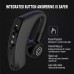 1PC Wireless Bluetooth Business Headphones With Mic Voice Control Handsfree Earphone Stereo Noise Cancellation Earhook Bluetooth Headset For Smart Phone