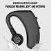 1PC Wireless Bluetooth Business Headphones With Mic Voice Control Handsfree Earphone Stereo Noise Cancellation Earhook Bluetooth Headset For Smart Phone