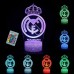 Soccer 3D Night Light Lamp with Remote & Touch ControlMultiple Colour & Flashing Modes and Brightness AdjustedUSB & Batteries PoweredBest Gifts for Sport Lovers Boys Girls Kids