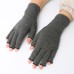 Copper Arthritis Compression Gloves Women Men Relieve Hand Pain Swelling and Carpal Tunnel Fingerless for Typing Support for Joints