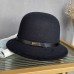 Hats Headwear Headpiece Polyester Bowler / Cloche Hat Bucket Hat Casual Holiday Elegant Vintage With Pure Color Splicing Headpiece Headwear