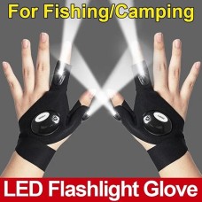 LED flashlight gloves Christmas cool gadgets handmade gifts for men's father and husband outdoor fishing camp flashlight gloves free maintenance tools in dark places