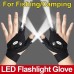 LED flashlight gloves Christmas cool gadgets handmade gifts for men's father and husband outdoor fishing camp flashlight gloves free maintenance tools in dark places