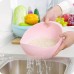 1pc Multi-Functional Kitchen Washing Basket Basin: Convenient Features for Washing Rice, Draining Water & More - Perfect for All Kitchen Uses!