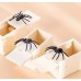 Spider Prank Box, Scary Wooden Box Spider Spoof Creative Toys, Halloween Prank Toys Christmas Gift