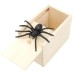 Spider Prank Box, Scary Wooden Box Spider Spoof Creative Toys, Halloween Prank Toys Christmas Gift