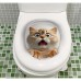 Wall Mural 3D Wall Art cat Wall Poster Toilet Stickers 3D cat Wall Stickers cat Decals cat Stickers cat Toilet Girls Bedroom Toilet Decor cat Wall Decals Notebook Poster