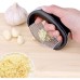 Garlic Press Rocker Stainless Steel Garlic Mincer Garlic Crusher Garlic Chopper for Smash Garlic Press Stainless Steel - Garlic Press Rocker