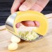 Garlic Press Rocker Stainless Steel Garlic Mincer Garlic Crusher Garlic Chopper for Smash Garlic Press Stainless Steel - Garlic Press Rocker