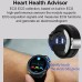 696 TK62 Smart Watch 1.42 inch Smart Band Fitness Bracelet Bluetooth ECG+PPG Temperature Monitoring Pedometer Compatible with Android iOS Men Hands-Free Calls Message Reminder IP 67 47mm Watch Case