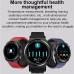 696 TK62 Smart Watch 1.42 inch Smart Band Fitness Bracelet Bluetooth ECG+PPG Temperature Monitoring Pedometer Compatible with Android iOS Men Hands-Free Calls Message Reminder IP 67 47mm Watch Case