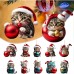 10pcs Cat Car Hanging Ornament,Acrylic 2D Flat Printed Keychain, Optional Acrylic Ornament and Car Rear View Mirror Accessories Memorial Gifts Pack