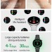 696 HK41 Smart Watch 1.32 inch Smart Band Fitness Bracelet Bluetooth Pedometer Call Reminder Sleep Tracker Compatible with Android iOS Women Men Hands-Free Calls Message Reminder IP 67 41mm Watch Case