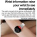 696 HK41 Smart Watch 1.32 inch Smart Band Fitness Bracelet Bluetooth Pedometer Call Reminder Sleep Tracker Compatible with Android iOS Women Men Hands-Free Calls Message Reminder IP 67 41mm Watch Case