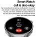 696 HK41 Smart Watch 1.32 inch Smart Band Fitness Bracelet Bluetooth Pedometer Call Reminder Sleep Tracker Compatible with Android iOS Women Men Hands-Free Calls Message Reminder IP 67 41mm Watch Case