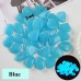 100Pcs Garden Decor Luminous Stones Glow In Dark Decorative Pebbles Pebble Rocks Outdoor Fish Tank Aquarium Decorations