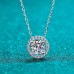 Necklace Zircon Silver Women's Fashion Sweet Classic Cool Lovely Geometric Necklace For Party Gift