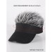 Baseball Cap With Spiked Hairs Wig Baseball Hat With Spiked