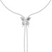 Necklace Chrome Women's Fashion Modern Tassel Fringe Butterfly Cute Cool Geometric Necklace For Party Gift