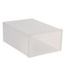 Transparent Shoe Box Shoes Organizers Plastic Thickened Foldable Dustproof Storage Box Stackable Combined Shoe Cabinet