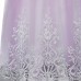 Kids Little Girls' Dress Lace Floral Princess Party Formal Evening Wedding Pageant Embroidery Bow White Purple Red Tulle Maxi Sleeveless Elegant Vintage Ball Gown Dresses Fit 4-13 Years