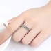 Open Ring Party Classic Silver S925 Sterling Silver Flower Shape Vintage Simple 1PC Zircon