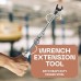 Universal Wrench Extender Tool Bar - Torque Adaptor Extension for Hard to Reach Areas, Ideal for Mechanics, Handyman, DIY