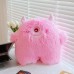 17inch Little Monster Doll Plush Toy Cartoon Big Eyed Monster Long Hair Doll Little Red Book Same Doll Pillow