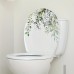 New Green Plant Toilet Wall Sticker Toilet Decoration Self-Adhesive Wall Sticker