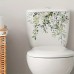 New Green Plant Toilet Wall Sticker Toilet Decoration Self-Adhesive Wall Sticker