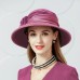 100% Wool Hats with Bowknot 1PC Casual / Horse Race / Ladies Day Headpiece