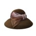 100% Wool Hats with Bowknot 1PC Casual / Horse Race / Ladies Day Headpiece