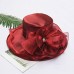 Hats Fancy Plain Sun Hat Casual Holiday Melbourne Cup Elegant Beach With Tulle Headpiece Headwear