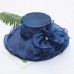 Hats Fancy Plain Sun Hat Casual Holiday Melbourne Cup Elegant Beach With Tulle Headpiece Headwear