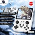 POWKIDDY RGB20S with Built-in Games,3.5 Inch IPS Screen Game Player, Christmas Gifts for Children's Friends