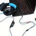 Video game stereo bass headsets Wired headsets PC Laptop PC PS4 XBOX including microphone plus conversion cable