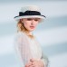 Hats 100% Wool Fedora Hat Casual Tea Party Elegant With Bowknot Headpiece Headwear