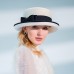 Hats 100% Wool Fedora Hat Casual Tea Party Elegant With Bowknot Headpiece Headwear