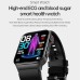 Cardica Blood Glucose Smart Watch ECG Monitoring Blood Pressure Body Temperature Smartwatch Men IP68 Waterproof Fitness Tracker