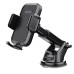 Car Phone Holder Phone Holder With Strong Suction Cup 2-in-1 Phone Holder Dashboard/Windshield Hands-Free For All Mobile Phones