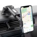 Car Phone Holder Phone Holder With Strong Suction Cup 2-in-1 Phone Holder Dashboard/Windshield Hands-Free For All Mobile Phones